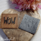 Preview: Kunstleder Label Eigenproduktion ''WOW''