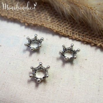 Preview: Perlenkrone Antiksilber