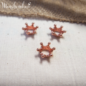 Perlenkrone Kupfergold