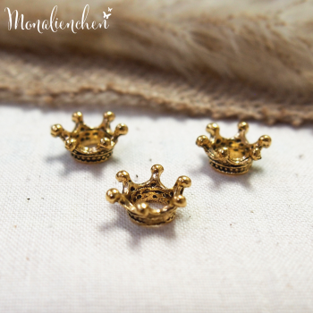 Perlenkrone Antikgold