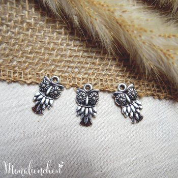 Preview: Anhänger Eule 3.0 Silber