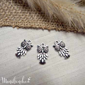 Preview: Anhänger Eule 3.0 Silber