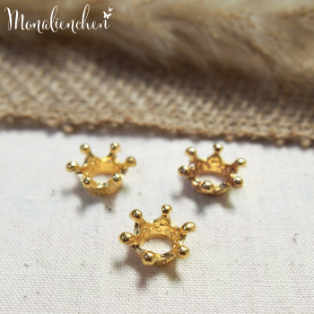 Perlenkrone Hellgold