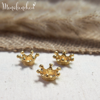 Perlenkrone Hellgold