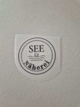 Dein Label als Bügelbild