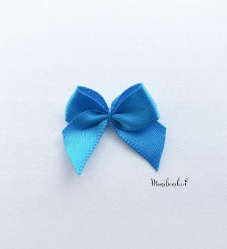Satin Schleife - Oceanblau - 24 mm