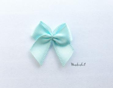 Satin Schleife - Mint- 24 mm