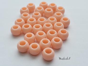 Rosa Pastell- Perlen - Großloch - 11mm