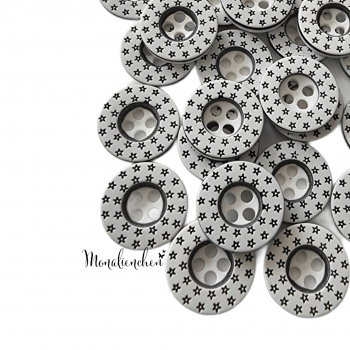 Little Stars Buttons 12 mm