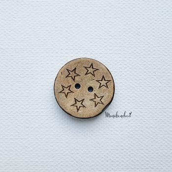 Koksknöpfe Eigenproduktion 25 mm Stars 25 mm