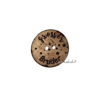 Kokosknöpfe Eigenproduktion "Großer Bruder" 25 mm
