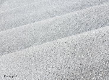 1 Meter Glitzer Jersey Silber